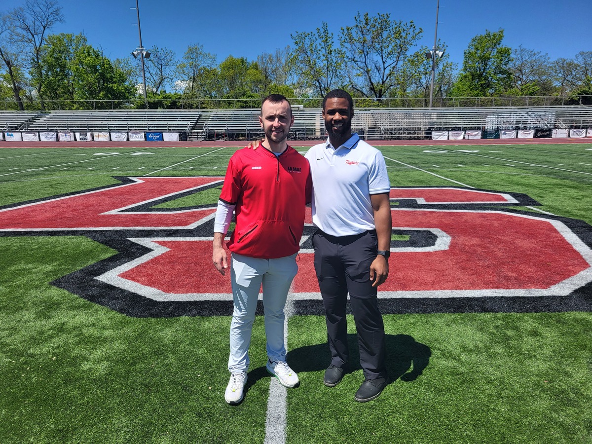 Coach Larkin '16 on campus